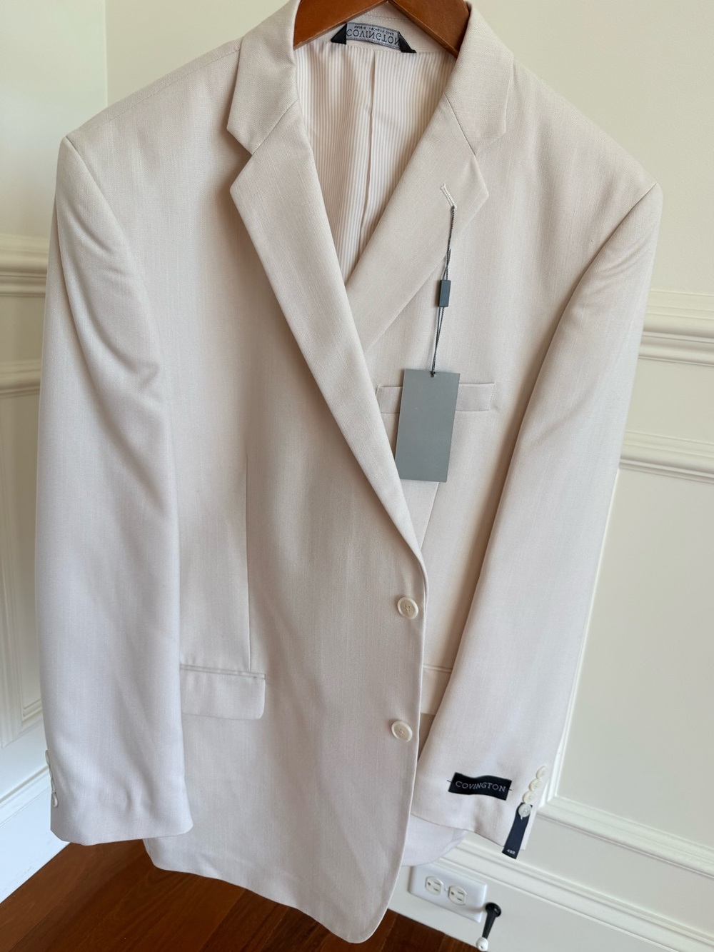 NWT Covington Men's SPORTCOAT Blazer Single Breasted Suit SPORT COAT Size 48 REG